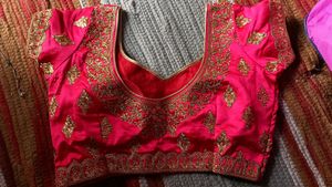 Bridal Lehanga With Blouse And Net Dupatta
