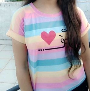 Cute Rainbow Crop Top ❤️🌈