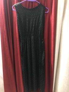 Black Net Dress.