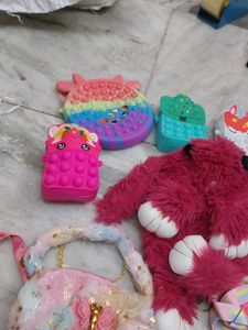 Poppet Bag And Furry Sling