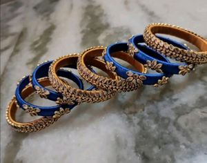 Handcrafted  Kundan stone Bangles From subhapradam