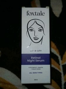 Foxtale Retinol Night Serum