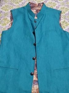 Mens waist coat double sided wear