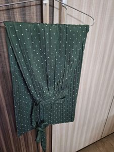 Green Poka Dots Pallazo
