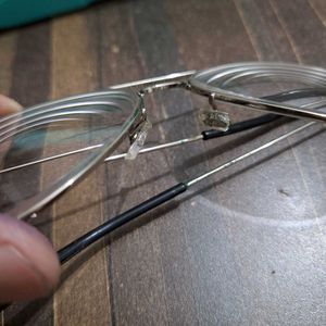 Classic Aviator Prescription Eyeglasses – Silver M