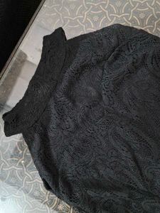 Black Net Dress