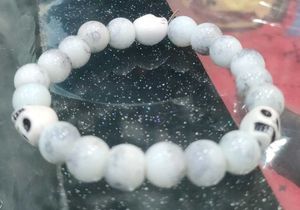 Skull Beaded Bracelet