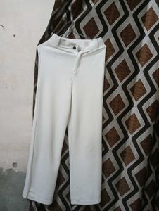 White Korean trousers