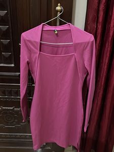 Pink Bodycon Suit