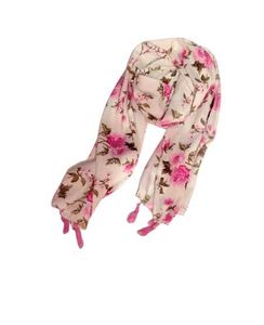 White Cotton Scarf - Breathable and Lightweight