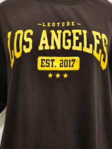 Brown Graphic T-Shirt