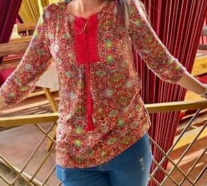 Floral Print Top