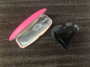 Pink Eyeglass Case &amp; Holder