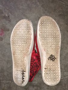 Flat Shoe For Men And Women                                 Red Flat Shoe For Men                                   Size = UK10