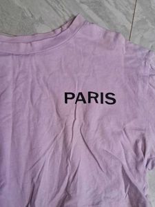 Lavender  Crop Top