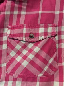 Hot Pink Check Shirt