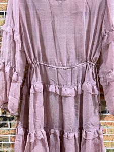 Peach Colour Dress