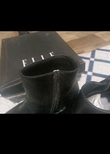 Black Elle Ankle Boots