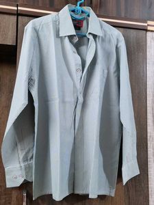 Formal Striped Peter England Shirt