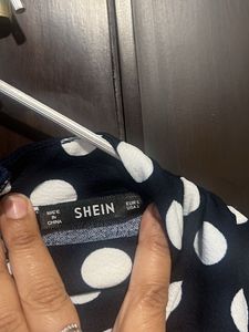Shein Polka Dot Dress- Size M-L