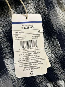 Women Navy Blue Top