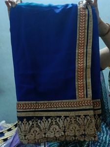 Jari Gotawork Georget Saree