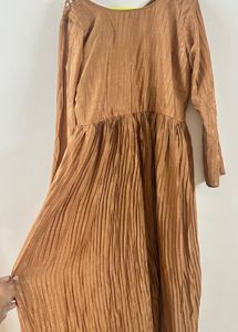 Elegant Brown Ethnic Gown ( L And XL Size)