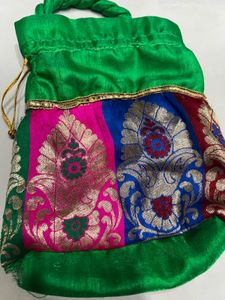 Set of 2 Potli Bags with Envelope
