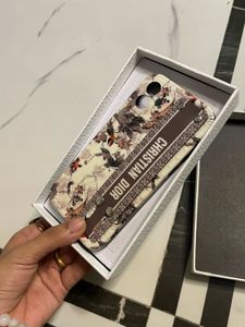 Christian Dior Floral Phone Case For Iphone 12