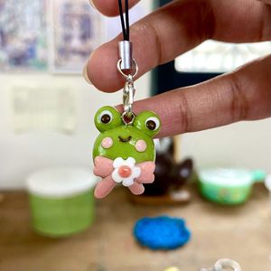 Twin frog Charms