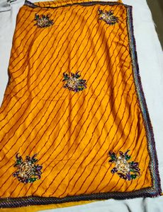 Saree with blouse - like new 💗