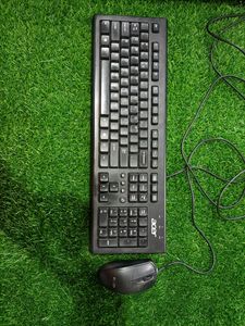 ACER/INTEX Desktop Keyboard &amp; Mouse 100% Working