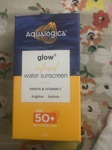 Aqualogica Glow+ Water Sunscreen SPF 50+