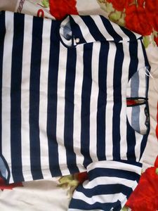 Striped Long Sleeve Top