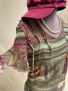 Y2K Mesh Top