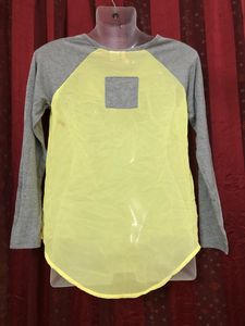Heart~n~Crush Yellow Long Sleeve Top