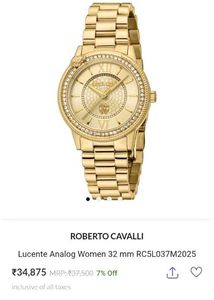 Roberto Cavalli Watch &amp; Bracelet
