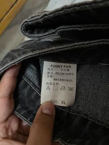 Charcoal High Rise Jeans