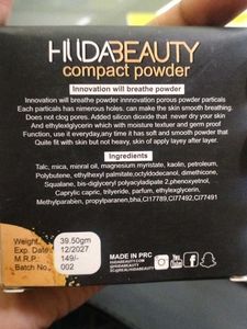 Huda Beauty Pressed matte Powder