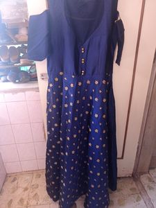 Gown Silk Work Vali
