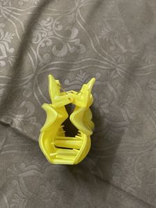 Yellow Daisy Hair Clip