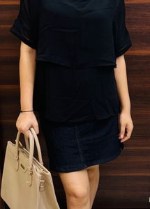 Black Layered Top