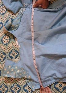 Elegant Blue Party Wear Set