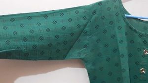 Green Print Kurti