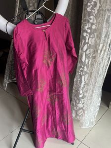 cotton silk kurti