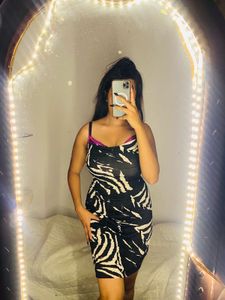 Imported Print Bodycon 😍