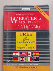 Webster's Pocket Dictionary