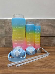 Gradient Water Bottle Set
