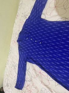 Royal Blue Kurta