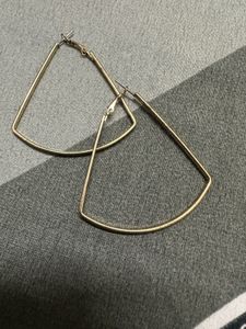 Triangle Hoop Earrings